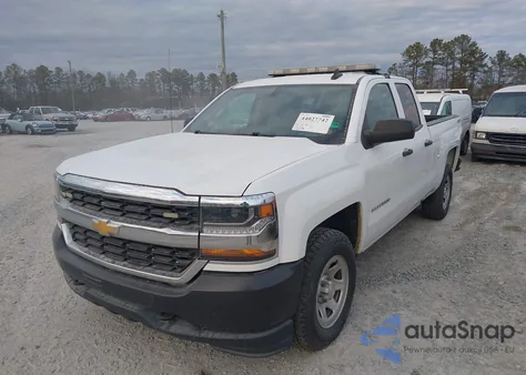 2018 Chevrolet Silverado 1500 Wt из США, поврежденный, VIN 1GCVKNEC9JZ232772